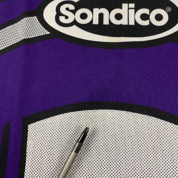 Vintage Sondico Padded Soccer Goalkeeper Jersey Mens Medium Goalie Football - Picture 6 of 12